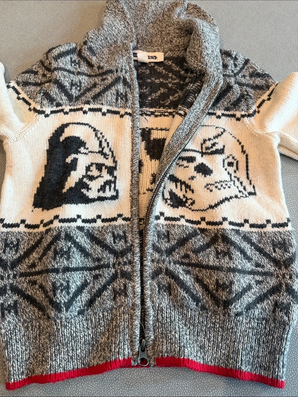 Toddler/Boys Star Wars Full Zip Cardigan/Sweater